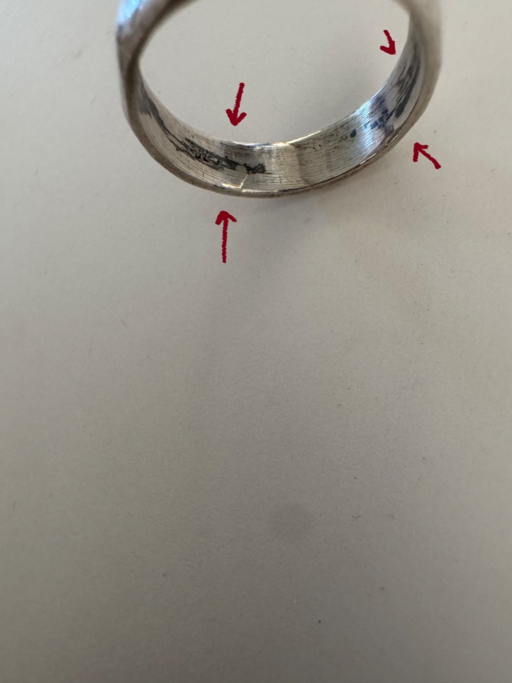 Silver Rune Ring - Picture 8 of 9